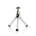 Nedis Tripod - Maximum load capacity: 0.8 kg, Minimum working height: 11 cm, Maximum working height: 14.5 cm, ABS / Steel - Silver