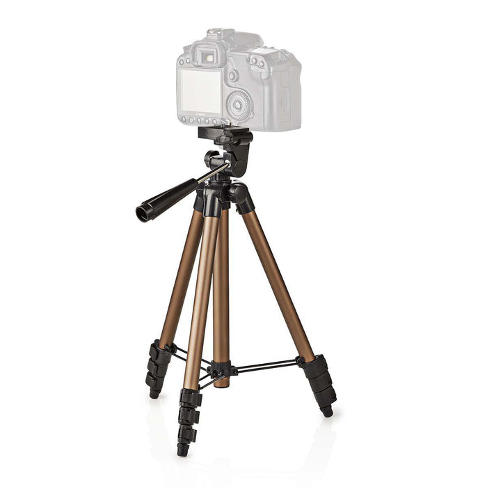 Nedis Tripod - Maximum load capacity: 1.5 kg, Minimum working height: 35.0 cm, Maximum working height: 106.0 cm, ABS / Aluminium - Bronze / Silver
