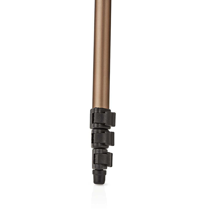 Nedis Tripod - Maximum load capacity: 1.5 kg, Minimum working height: 35.0 cm, Maximum working height: 106.0 cm, ABS / Aluminium - Bronze / Silver