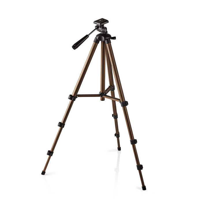Nedis Tripod - Maximum load capacity: 2.0 kg, Minimum working height: 40.5 cm, Maximum working height: 128.0 cm, ABS / Aluminium - Black / Bronze