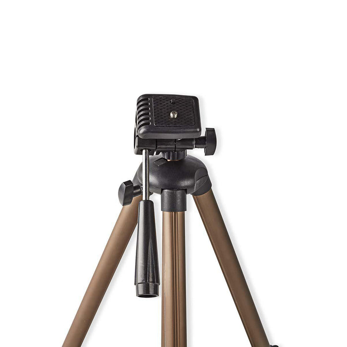 Nedis Tripod - Maximum load capacity: 2.0 kg, Minimum working height: 40.5 cm, Maximum working height: 128.0 cm, ABS / Aluminium - Black / Bronze