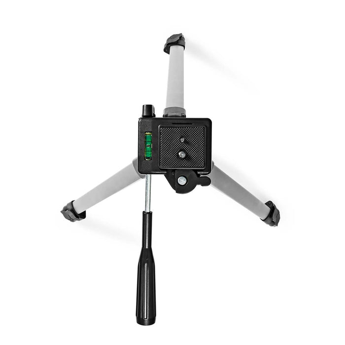 Nedis Tripod - Maximum load capacity: 3.0 kg, Minimum working height: 48 cm, Maximum working height: 133 cm, ABS / Aluminium - Black / Silver