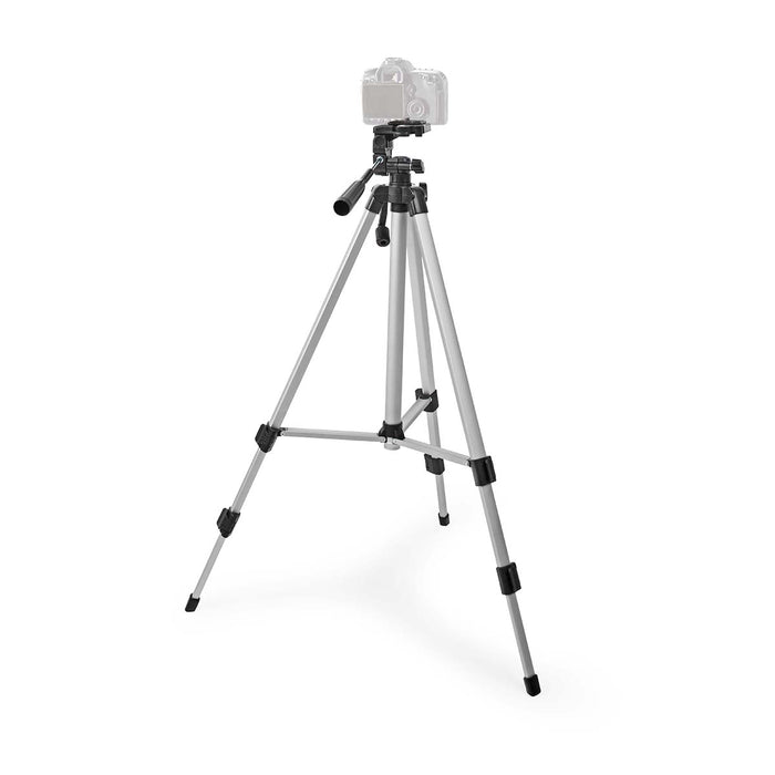 Nedis Tripod - Maximum load capacity: 3.0 kg, Minimum working height: 48 cm, Maximum working height: 133 cm, ABS / Aluminium - Black / Silver