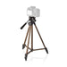 Nedis Tripod - Maximum load capacity: 3.0 kg, Minimum working height: 47.5 cm, Maximum working height: 127.0 cm, Aluminium - Black / Bronze