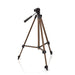 Nedis Tripod - Maximum load capacity: 3.0 kg, Minimum working height: 47.5 cm, Maximum working height: 127.0 cm, Aluminium - Black / Bronze