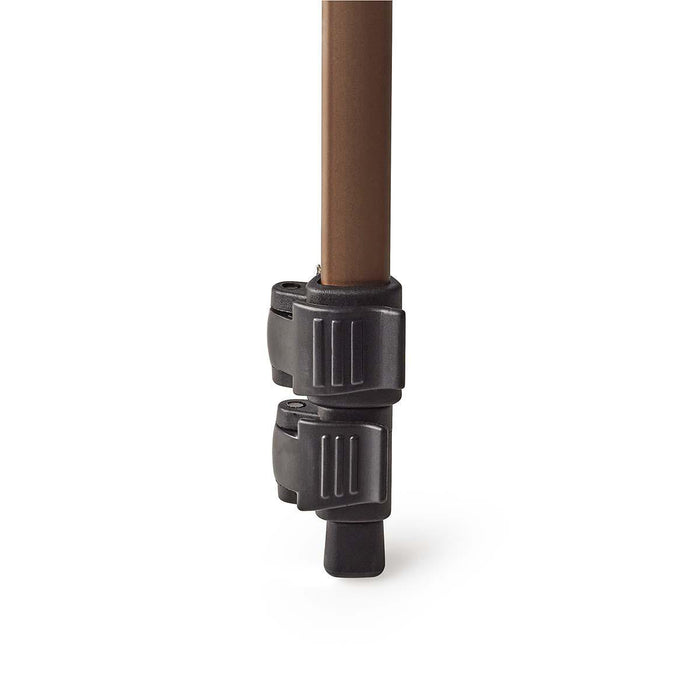Nedis Tripod - Maximum load capacity: 3.0 kg, Minimum working height: 47.5 cm, Maximum working height: 127.0 cm, Aluminium - Black / Bronze