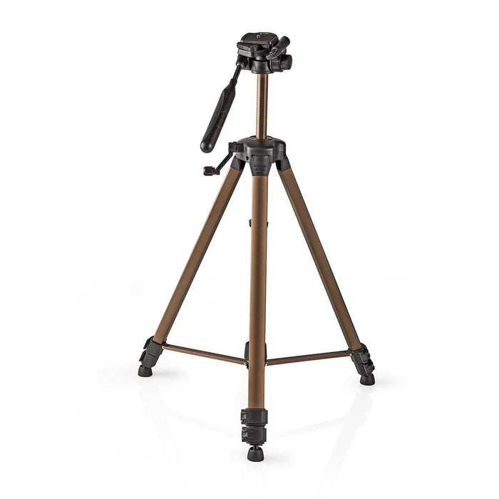 Nedis Tripod - Maximum load capacity: 4.5 kg, Minimum working height: 60.0 cm, Maximum working height: 156.0 cm, ABS / Aluminium - Black / Bronze