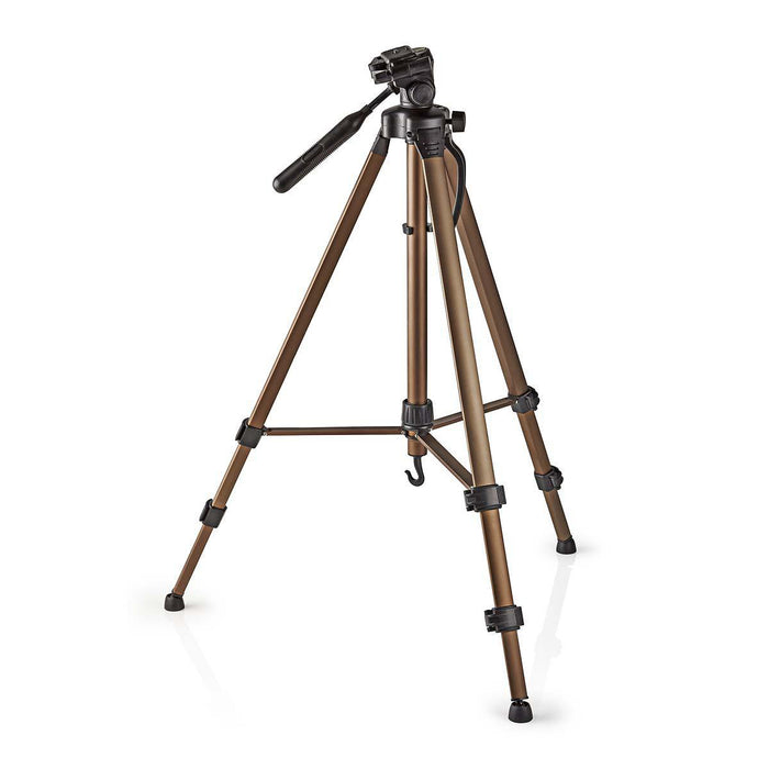 Nedis Tripod - Maximum load capacity: 4.5 kg, Minimum working height: 60.0 cm, Maximum working height: 156.0 cm, ABS / Aluminium - Black / Bronze