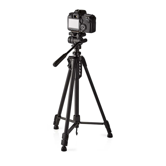 Nedis Tripod - Maximum load capacity: 2.5 kg, Minimum working height: 60.5 cm, Maximum working height: 147.5 cm, ABS / Aluminium - Black