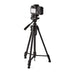 Nedis Tripod - Maximum load capacity: 2.5 kg, Minimum working height: 60.5 cm, Maximum working height: 147.5 cm, ABS / Aluminium - Black