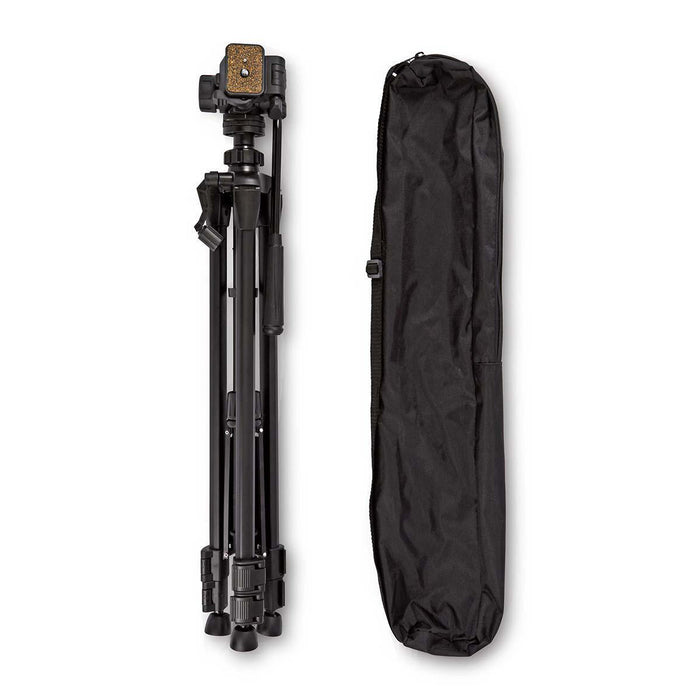 Nedis Tripod - Maximum load capacity: 2.5 kg, Minimum working height: 60.5 cm, Maximum working height: 147.5 cm, ABS / Aluminium - Black