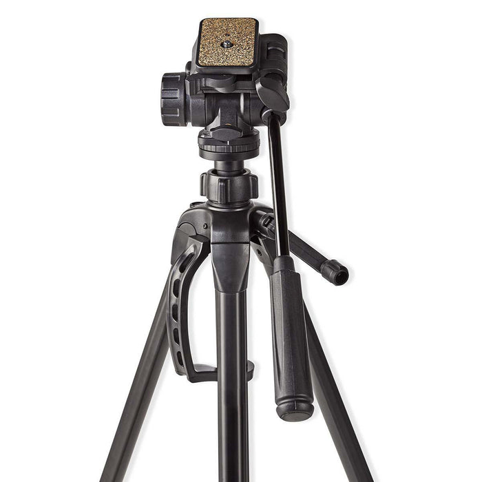 Nedis Tripod - Maximum load capacity: 3.0 kg, Minimum working height: 62.0 cm, Maximum working height: 158.5 cm, ABS / Aluminium - Black
