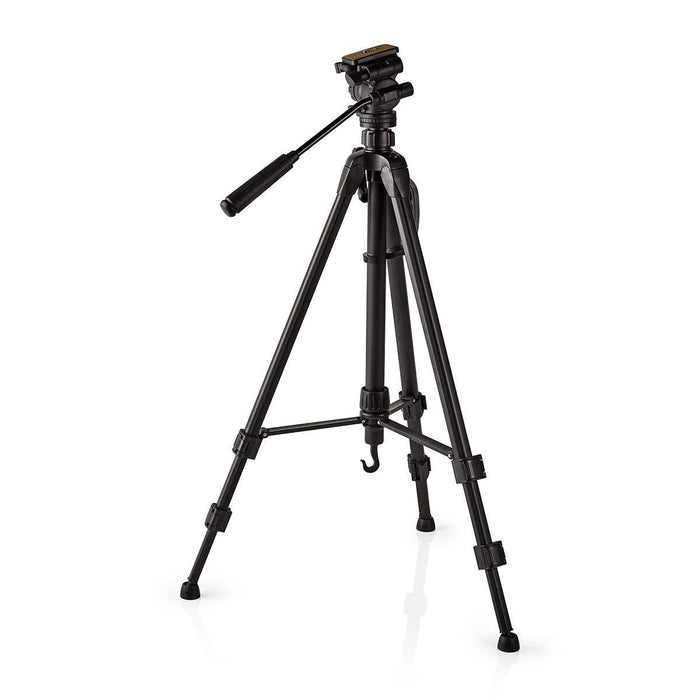 Nedis Tripod - Maximum load capacity: 3.0 kg, Minimum working height: 60.0 cm, Maximum working height: 165.0 cm, ABS / Aluminium - Black