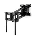 Nedis Motorised TV Wall Mount - 37-70", Maximum supported screen weight: 35 kg, Rotatable, ABS / Steel - Black