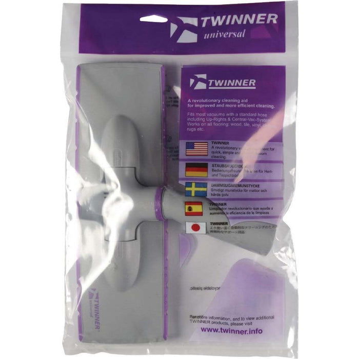 Twinner Combi Floor Brush 32/35 mm Grey/Pink