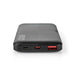 Nedis Powerbank - 10000 mAh, 1.5 / 2.0 / 3.0 A, Number of outputs: 2, PD2.0 18W - Lithium-Polymer