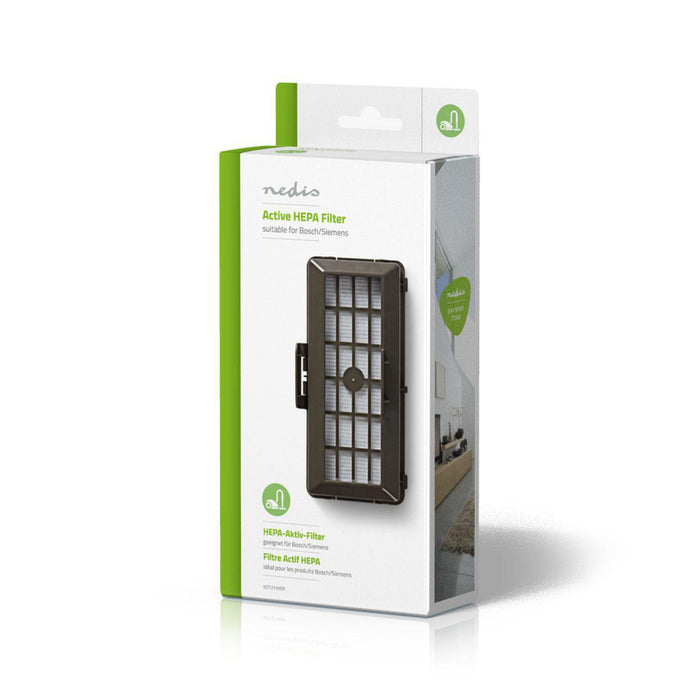 Nedis Replacement HEPA Filter - Replacement for: Bosch / Siemens - Black / White, 