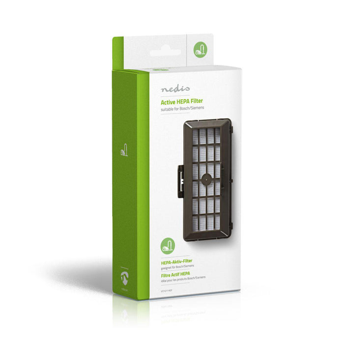 Nedis Replacement HEPA Filter - Replacement for: Bosch / Siemens - Black / White, 