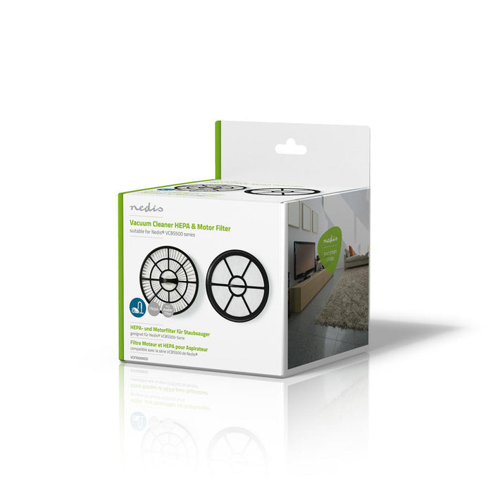 Nedis Vacuum Cleaner Motor Filter - Replacement for: Nedis - VCBS500-Series - Universally applicable, 