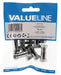 Valueline Coax Adapter XLR F-Male - F-Male Silver