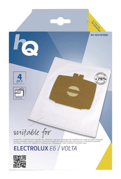 HQ Replacement Vacuum Cleaner Bag E6 / Volta Electrolux