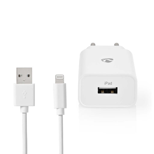 Nedis Wall Charger - 1x 2.4 A, Number of outputs: 1, Port type: 1x USB-A, 12 W - Single Voltage Output