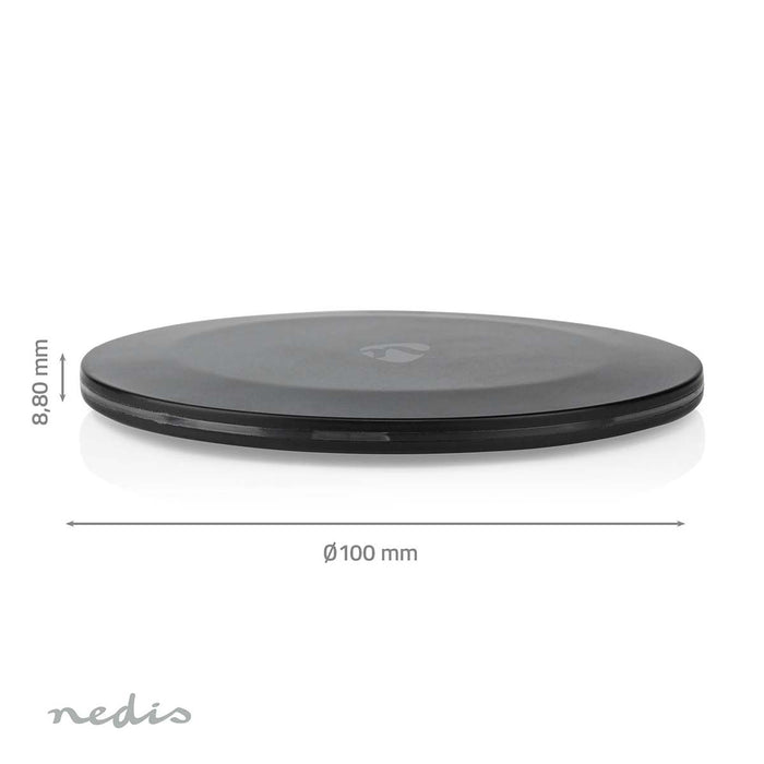 Nedis Wireless Charger - 5 / 7.5 / 10 / 15 W, 2 A, LED-indicator in use, USB Type-A - 1.00 m