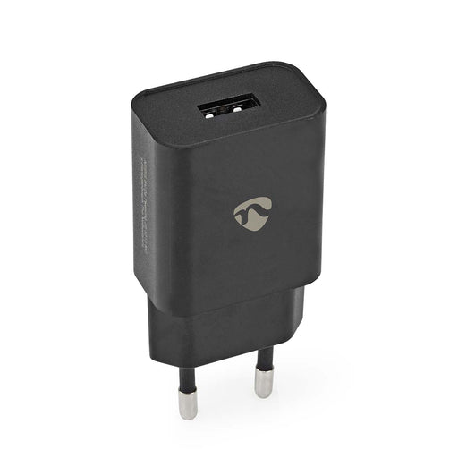 Nedis Wall Charger - 1x 2.4 A, Number of outputs: 1, Port type: 1x USB-A, 12 W - Single Voltage Output