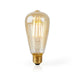Nedis SmartLife LED Filament Bulb - Wi-Fi, E27, 500 lm, ST64 - 1 pcs