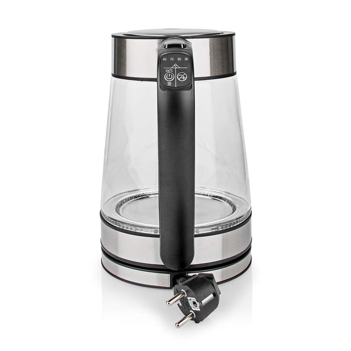 Nedis SmartLife Electric Kettle - Wi-Fi, 1.7 l, Glass, Boil-dry protection - Android / IOS