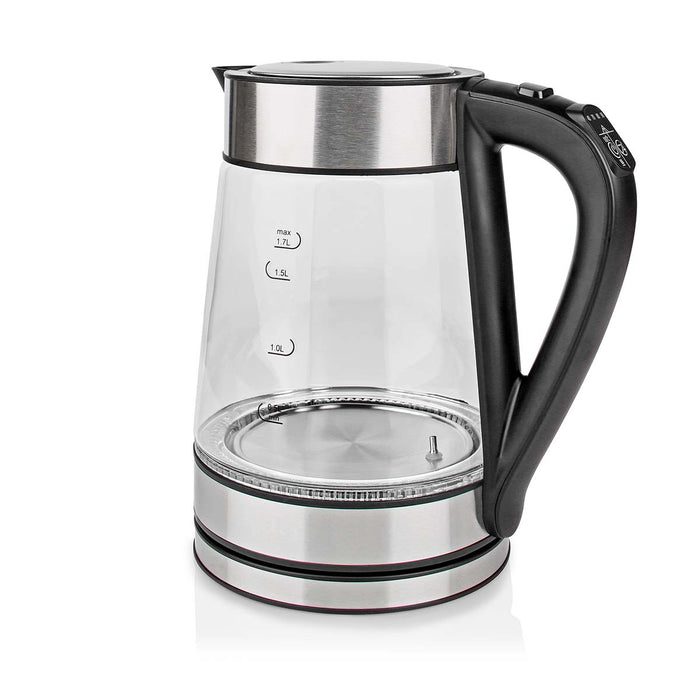 Nedis SmartLife Electric Kettle - Wi-Fi, 1.7 l, Glass, Boil-dry protection - Android / IOS