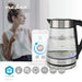 Nedis SmartLife Electric Kettle - Wi-Fi, 1.7 l, Glass, Boil-dry protection - Android / IOS