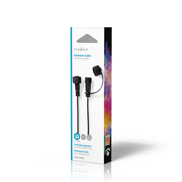 Nedis SmartLife Decorative LED Accessory - 3.00 m - Black, 