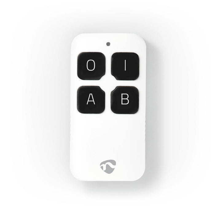 Nedis SmartLife Remote Control - Zigbee 3.0, Number of buttons: 4, Android / IOS, Android / IOS - White