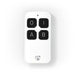 Nedis SmartLife Remote Control - Zigbee 3.0, Number of buttons: 4, Android / IOS, Android / IOS - White