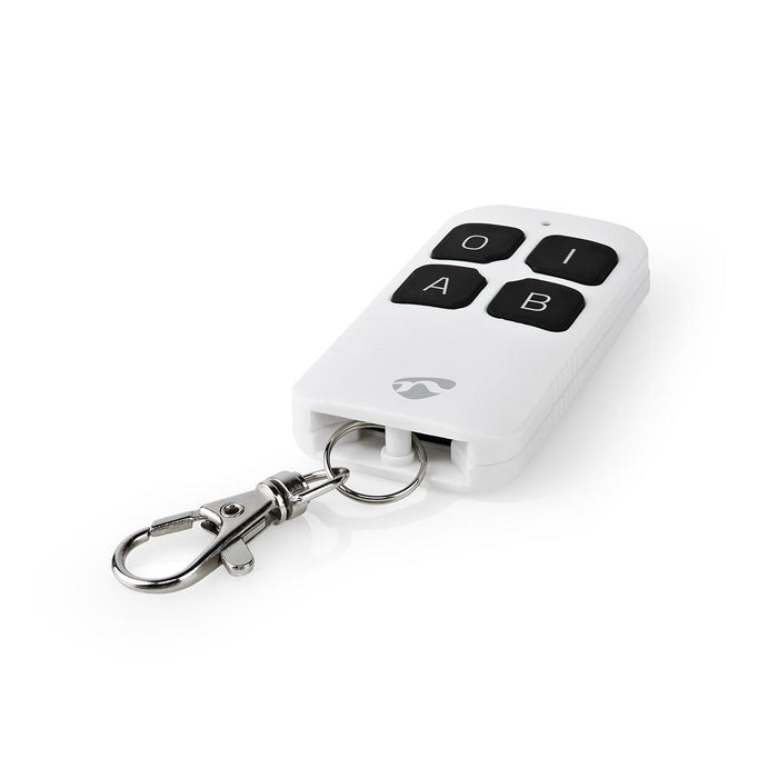 Nedis SmartLife Remote Control - Zigbee 3.0, Number of buttons: 4, Android / IOS, Android / IOS - White