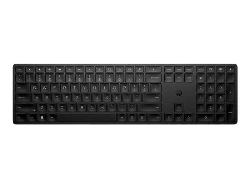 HP 455 - Keyboard - programmable - wireless - 2.4 GHz - UK - black - for Elite 600 G9, EliteBook 64X G9, 65X G9, 83X G9, Pro x360, Workstation Z2 G9
