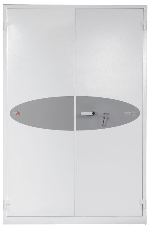 Phoenix Fire Ranger Size 4 Fire Safe Key Lock White FS1514K S1 -