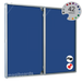 Magiboards Fire Retardant Blue Felt Lockable Noticeboard Display Case Portrait 1200x1200 - GX1A05FRBLU