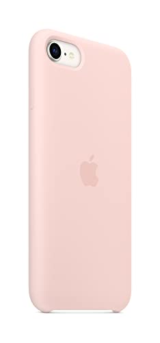 Apple - Back cover for mobile phone - silicone - chalk pink - for iPhone 7, 8, SE (2nd generation), SE (3rd generation)
