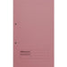Best Value Spring Coil Files with Pocket 285gsm Pink - Pack of 25