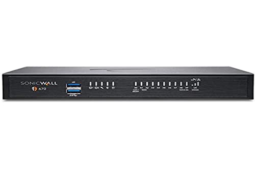 SonicWall TZ670 - High Availability - security appliance - 10 GigE - desktop