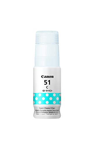 Canon 4546C001 GI51C Cyan Ink Bottle