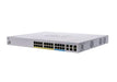 Cisco Business 350 Series CBS350-24NGP-4X - Switch - L3 - Managed - 16 x 10/100/1000 (PoE+) + 8 x 100/1000/2.5G/5G (PoE++) + 2 x combo 10 Gigabit SFP+/RJ-45 + 2 x 10 Gigabit SFP+ - rack-mountable - PoE+ (375 W)