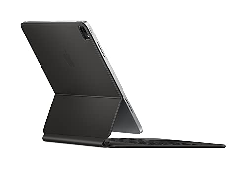 Apple Magic Keyboard - Keyboard and folio case - with trackpad - backlit - Apple Smart connector - QWERTY - Portuguese - black - for 12.9-inch iPad Pro (3rd generation, 4th generation, 5th generation)