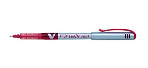 Best Value Pilot Fineliner Pen Liquid Ink 1.2mm Tip 0.5mm Line Red Ref SWVPP04 P