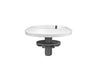 Logitech Mic Pod Mount Table and Ceiling Mount for Rally Mic Pod - Bracket - for microphone - white - ceiling mountable - for Rally Mic Pod