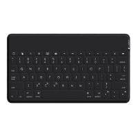 Logitech Keys-To-Go Ultra-Portable Keyboard for iPad - BLACK - PAN - BT - NORDIC