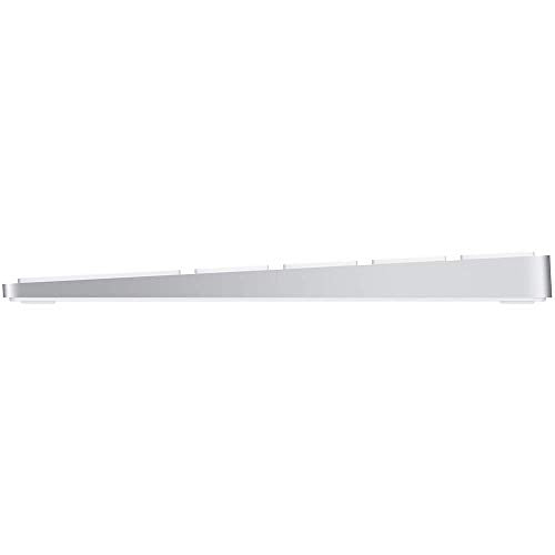 Apple Magic Keyboard with Numeric Keypad - Keyboard - Bluetooth - US International - silver - for 10.2-inch iPad, 10.5-inch iPad Air, 10.9-inch iPad Air, iPad mini 5, iPhone 11, 12, SE, XR