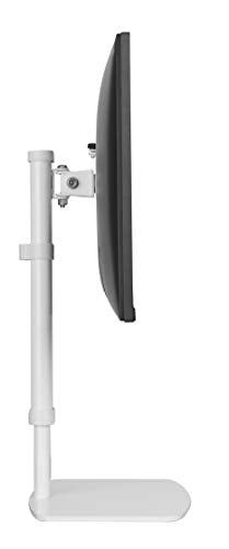 NewStar Tilt/Turn/Rotate Desk Mount (clamp) for 10-30" Monitor Screen, Height Adjustable - White - Stand for LCD display - white - screen size: 10"-30" - desktop stand